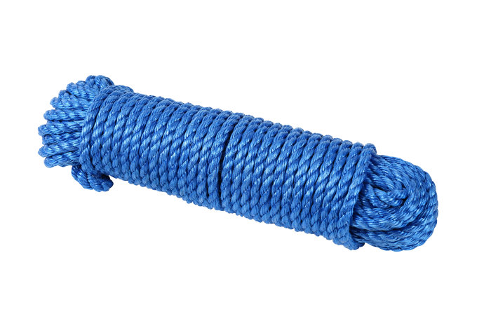 Tau 3-slått 12mm x 30 m blå